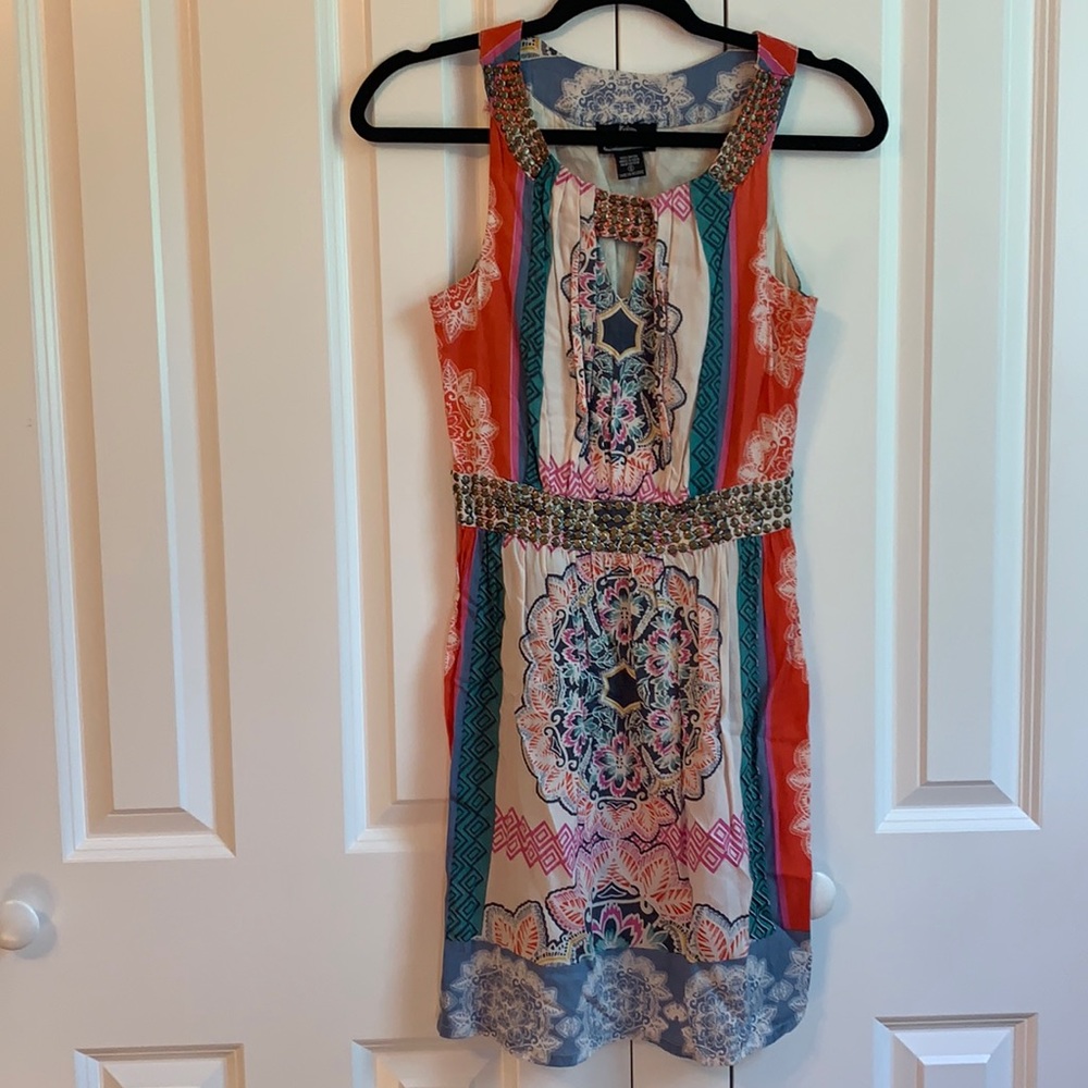 Boho sleeveless dress